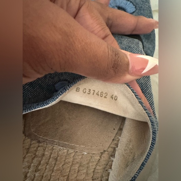 CHANEL Denim espadrilles.. GOOD CONDITION - Picture 4 of 10